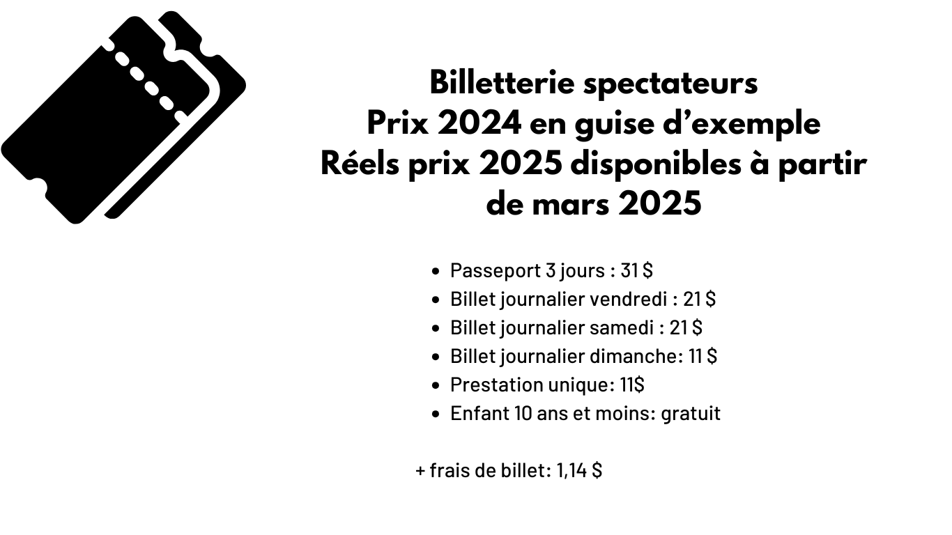 billetterie spectateur