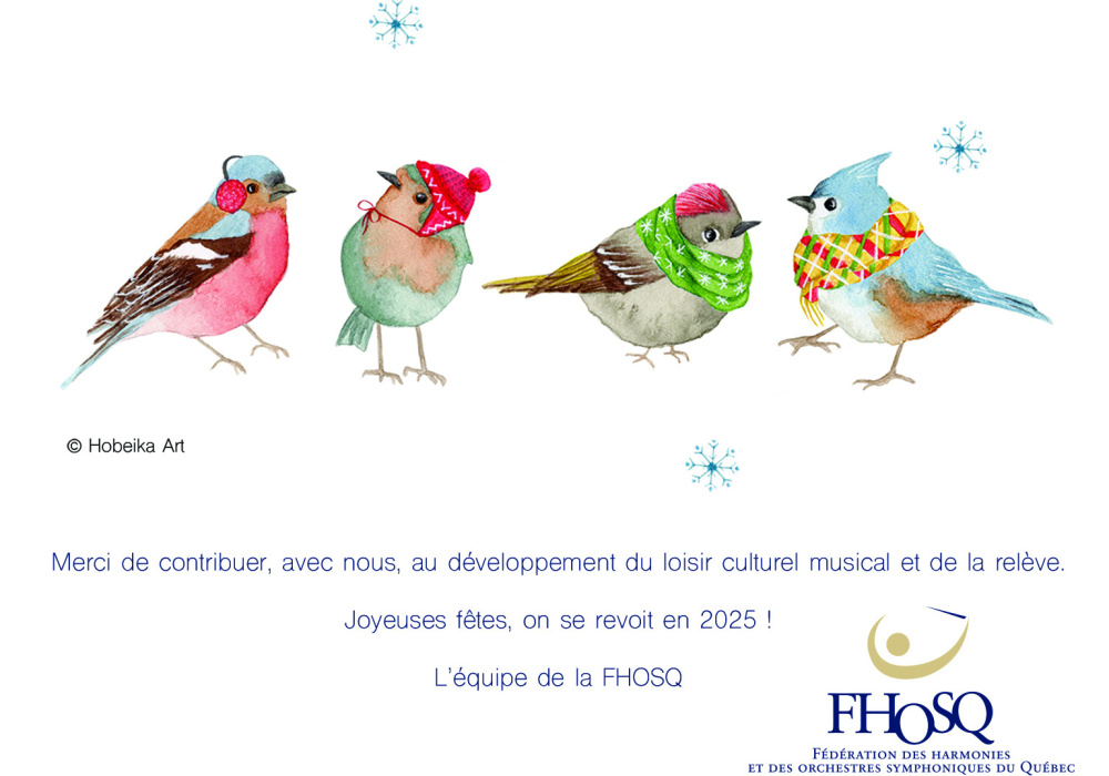 Joyeuses fêtes!