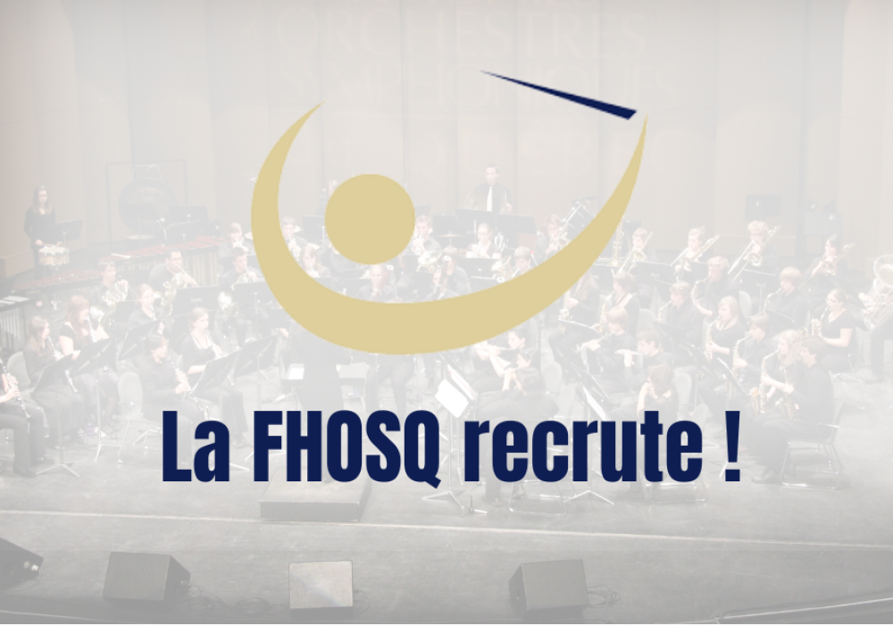 La FHOSQ recrute!